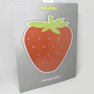 heyday Strawberry-Shaped Mouse Pad